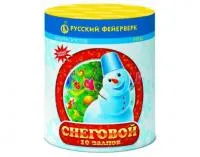 Батарея салютов Снеговой Р7212 купить от производителя Русский Фейерверк — Пушкино