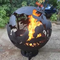 Шар огня ø 1000 мм. (197178) сертификат - сфера все для костра евростандарт  в Пушкино