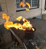 Газовая горелка ГВД 379 10 89 00 ПС (514263) поставка вечный огонь ø 154 мм. ветроустойчивая  в Пушкино