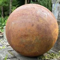 Стальная сфера — 3D КОРТЕН (518913) ∅ 1500 мм. Пушкино
