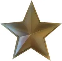 Звезда на памятник состаренная бронза в Пушкино (518501)
