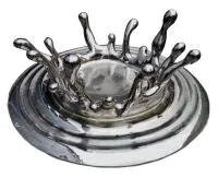 Всплеск воды из нержавеющей стали (517626) монтаж арт-объект  в Пушкино