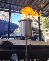 Газовая горелка ГВД 379 10 89 00 ПС (514271) монтаж вечный огонь ø 154 мм. ветроустойчивая  в Пушкино