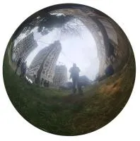 Шар из нержавеющей стали ø 600 мм. (517182) производство - сфера арт-объект пустотелая  в Пушкино