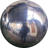 Шар ø 450 мм. полый полированный (517582) производство - сфера арт-объект пустотелая  в Пушкино