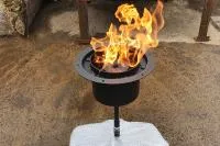 Газовая горелка ГВД 379 10 89 00 ПС (197215) монтаж вечный огонь ø 154 мм. ветроустойчивая  в Пушкино