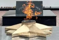 Звезда литьевая латунь (518249) сертификат комплект горелка ГВД 379 10 89 00 ПС - вечный огонь ø 1100 мм. монолит литье  в Пушкино