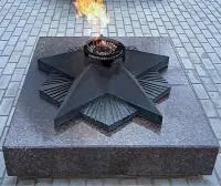Вечный огонь фигурная подложка литье из чугуна (NSO-PiroClub) в Пушкино