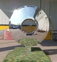Линза арт объект (519058) ∅ 1000 сталь AISI304 Пушкино 