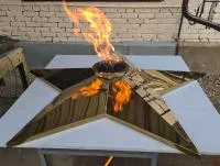 Звезда вечный огонь (514264) производство комплект горелка ГВД 379 10 89 00 ПС ø 1500 мм. пустотелая  в Пушкино