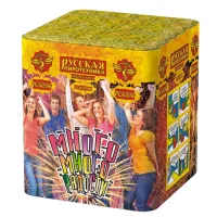 Салют Много-Много Радости New РС6336 купить от производителя Русская Пиротехника — Пушкино