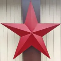 Красная звезда декор на стену в Пушкино (518432)