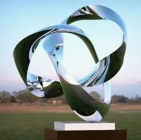 Кольца из нержавеющей стали скульптура (518288) производство арт-объект  в Пушкино