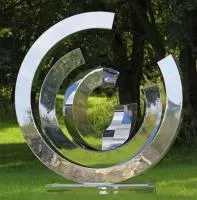 Скульптурная арт композиция кольца (518293) поставка арт-объект  в Пушкино