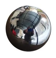 Шар ø 100 мм. полый полированный (517604) поставка - сфера арт-объект пустотелая  в Пушкино