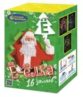 Батарея салютов Ё-Ёлка Р7062 купить от производителя Русский Фейерверк — Пушкино