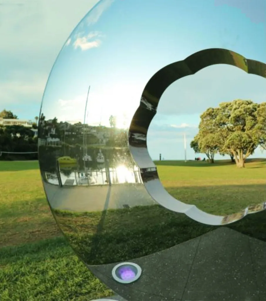 Арт-объект из полированной нержавеющей стали - Пушкино Арт-объект из полированной нержавеющей стали - Пушкино